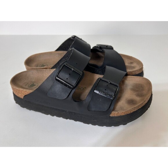 Birkenstock Black and Brown Sandals - Picture 7 of 9